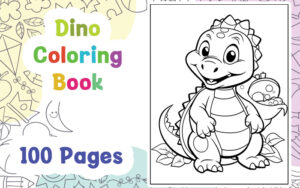 Dino Coloring Book