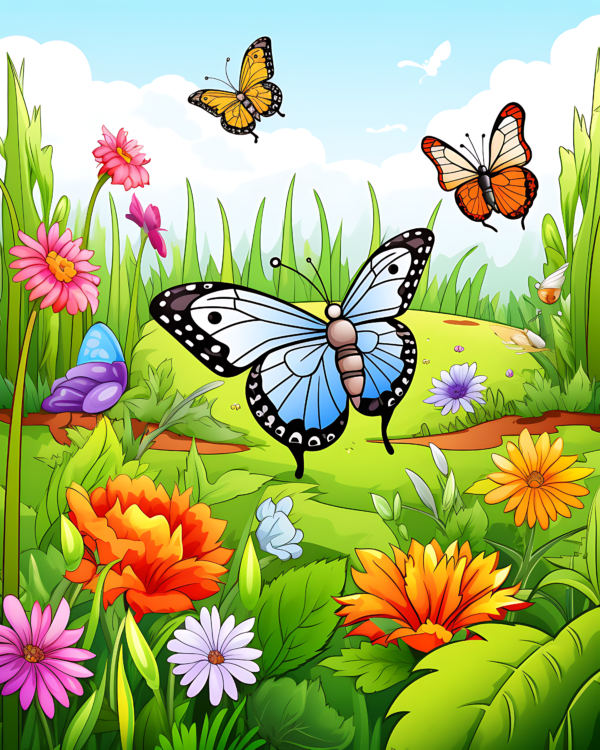 Bugs and Insect Coloring Book - Image 4